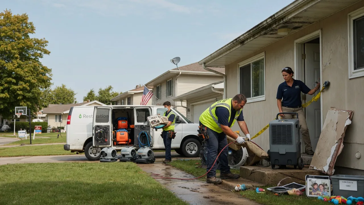 Water Damage Restoration in Bark River, MI near me